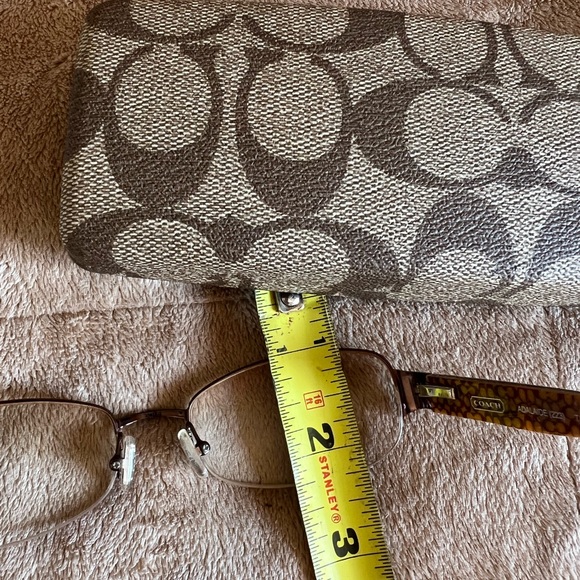 COACH “Adalaide” 223 Tan Eyeglasses Frame  51-18-135 - Picture 16 of 16